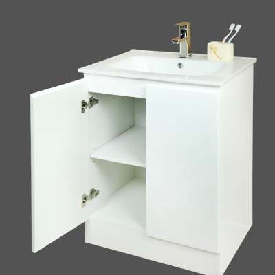 Modern Small Corner cheap bathroom vanity for family /hotal ues