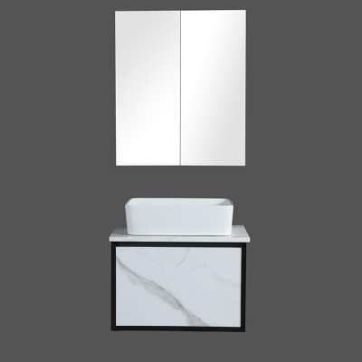 New design cabinet mirror set bathroom cabinets with cheapest price