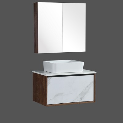 High quality waterproof bathroom cabinet vanity cabinets wood set Factory price Manufacturer Supplier