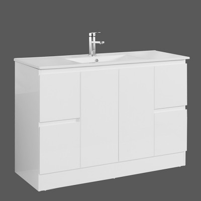 High Quality Wholesale Custom Cheap bathroom vanity cabinets modern double sink with price