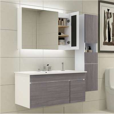 Modern Design Bathroom Furniture Wall Hang PVC or MDF Bathroom Cabinet