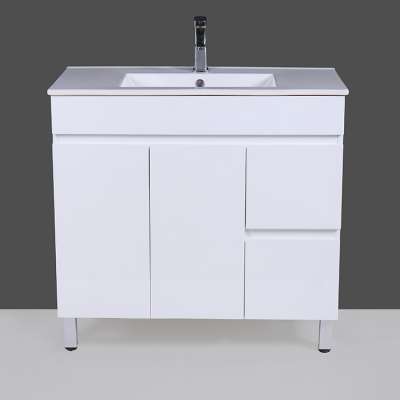 Free standing waterproof PVC bathroom vanity & Cabinet