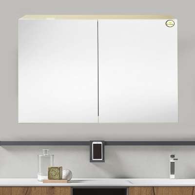 Cheap European Style Modern  Bathroom Mirror Cabinet Vanity Unit